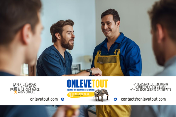 Débarras maison Sannois 95110 - Équipe OnLeveTout