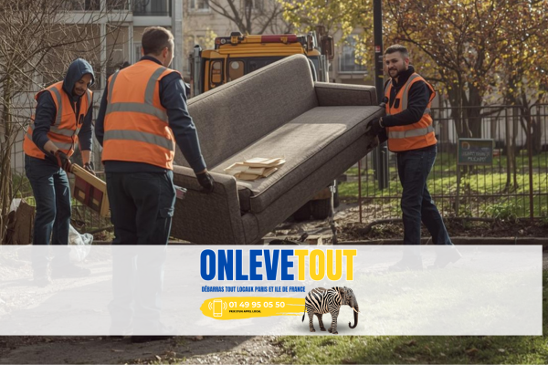 Débarras 94 appartement et maison dans le Val-de-Marne 94 - Équipe OnLeveTout en intervention à Créteil