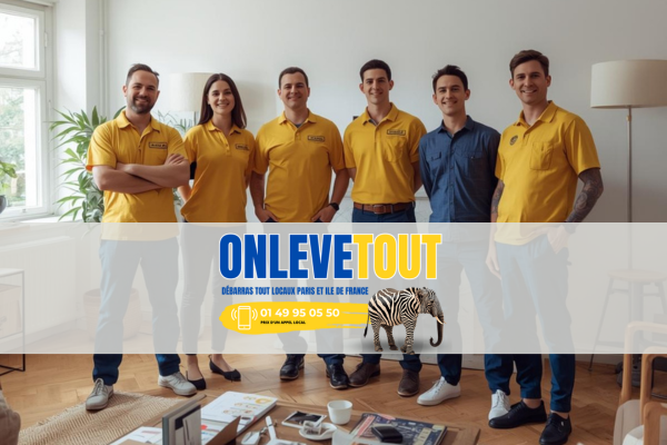 Débarras 95 appartement et maison dans le Val-d'Oise 95 - Équipe OnLeveTout en intervention à Argenteuil