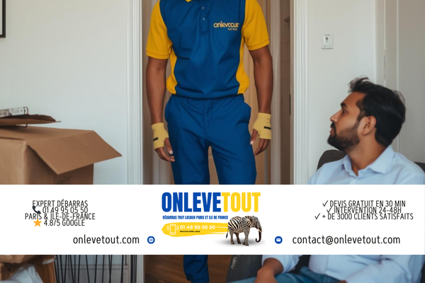 Débarras maison Vaujours 93410 - Équipe OnLeveTout