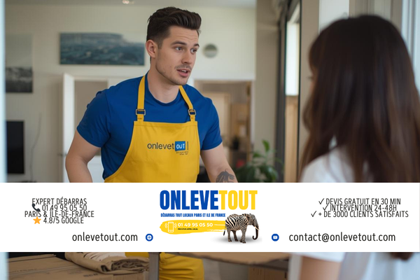 Débarras maison Vauréal 95490 - Équipe OnLeveTout