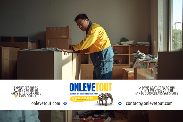 Débarras appartement et maison à Villemomble 93250 - Équipe OnLeveTout Seine-Saint-Denis