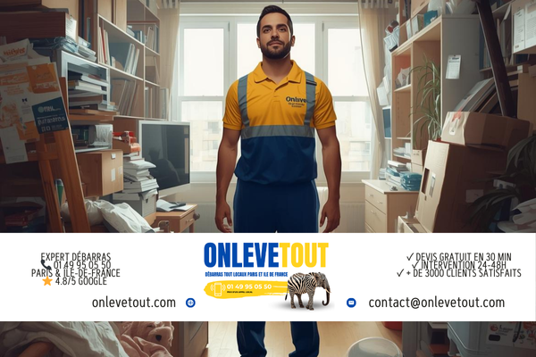 Débarras appartement et maison à Villiers-le-Bel 95400 - Équipe OnLeveTout Val-d'Oise