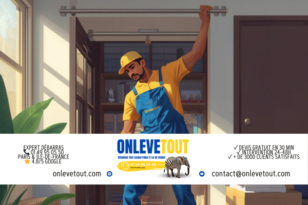 Débarras appartement et maison à Vitry-sur-Seine 94400 - Équipe OnLeveTout Val-de-Marne