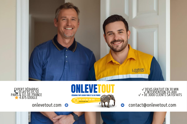 Débarras appartement à Goussainville 95190 - Équipe OnLeveTout Val-d'Oise