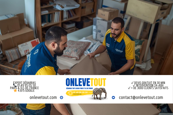 Débarras à Bois-le-Roi — OnLeveTout