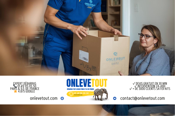 Débarras à La Courneuve — OnLeveTout