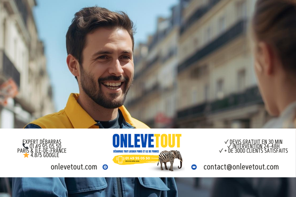 Débarras à Moisselles — OnLeveTout