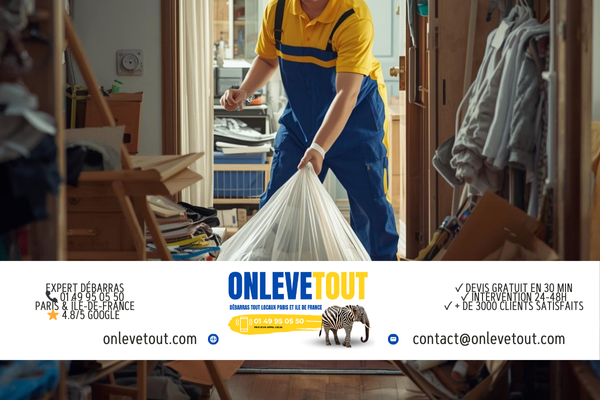 Débarras à Montgeron — OnLeveTout