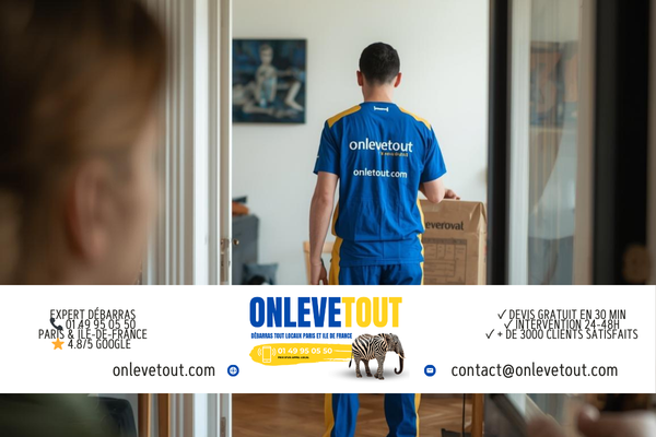 Débarras à Paris 1er — OnLeveTout