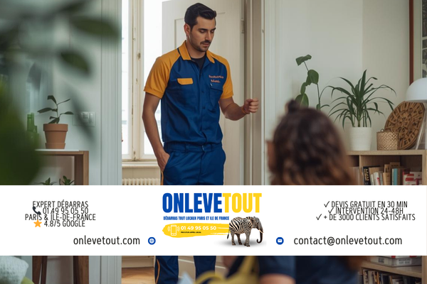 Débarras à Paris 2e — OnLeveTout