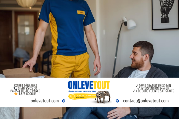 Débarras à Paris 6e — OnLeveTout